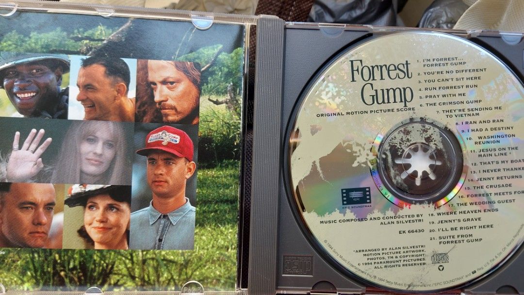 Forrest Gump Soundtrack CD DVD Carousell Forrest gump soundtrack cd dvd carousell