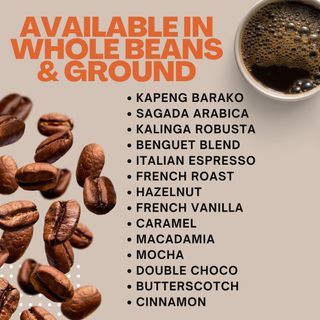 Fresh Coffee (Whole Beans & Ground)