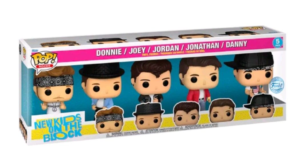 Downey Pop Rocks Funko Pop! Rocks: New Kids on the Block - Donnie, Joey, Jordan ...