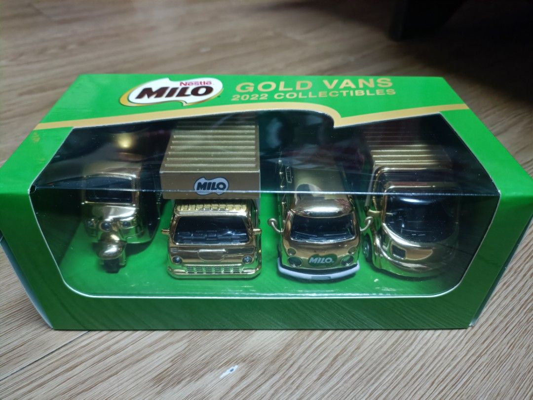 Golden Milo Car Collection, Hobbies & Toys, Toys & Games on Carousell