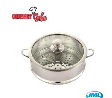 GOURMET CHEF 9 in 1 Multi Cooker Accessories Steamer Glass Lid AT1610