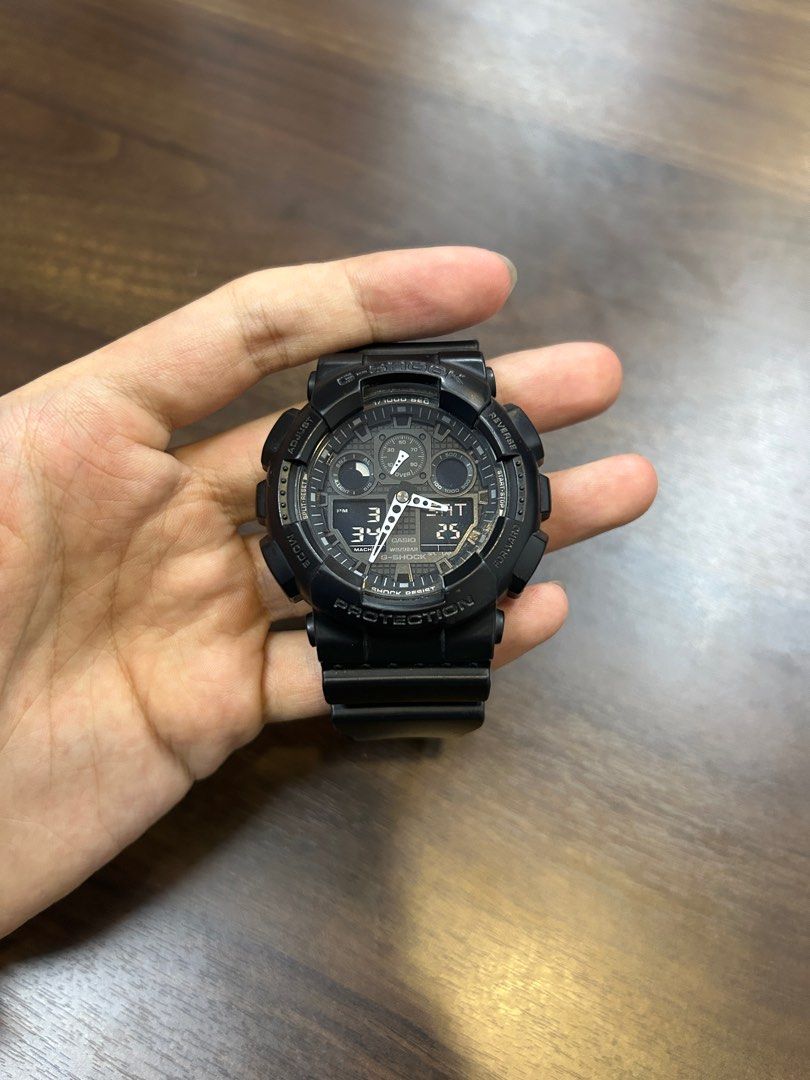 Ga 100cf Casio G Shock Ga 100 Cm Promo Casio Original Casio G