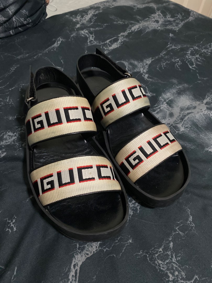 Shipley udstilling Specialist Gucci Mens Sandals, Men's Fashion, Footwear, Flipflops and Slides on  Carousell