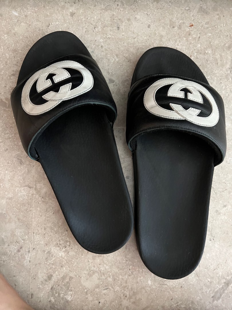 gucci slippers mens sale