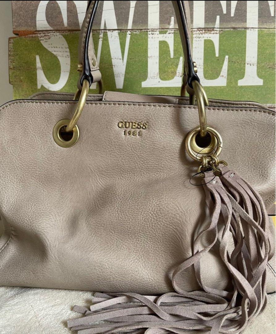 Guess Bag Dixie Fringe Satchel Bag