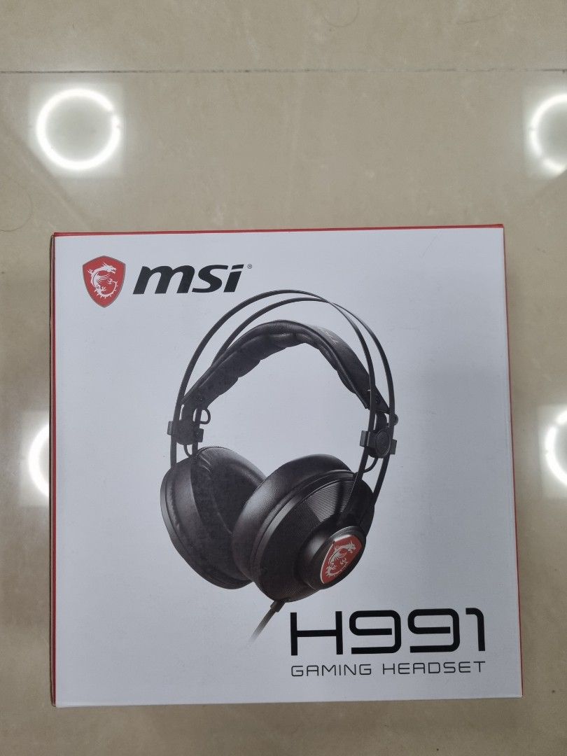 H991 MSI GAMING HEADSET, Audio, Headphones & Headsets on Carousell