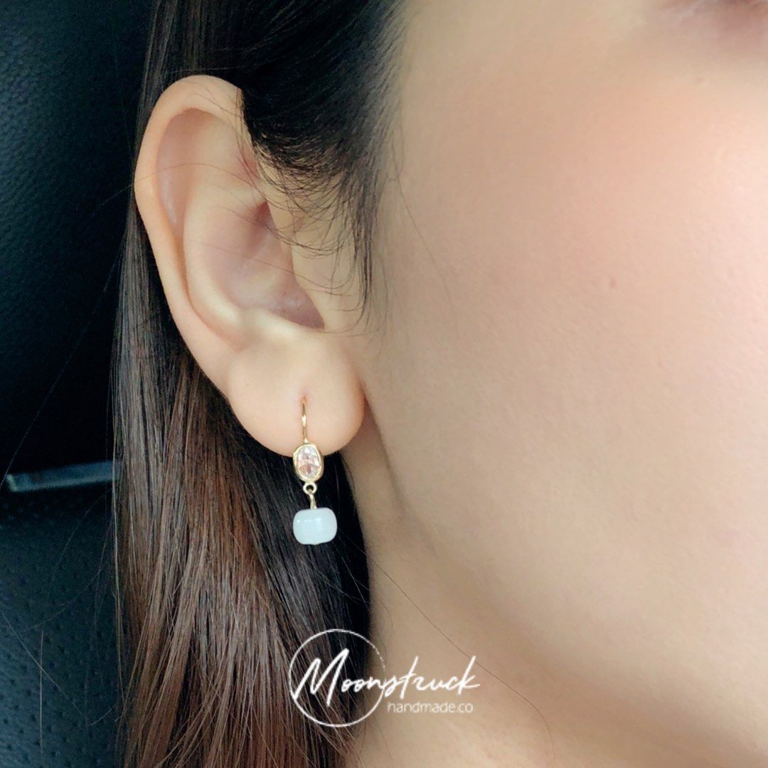 Dainty 14k outlet gold earrings