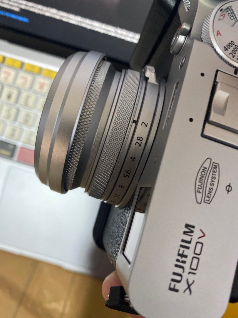 Haoge X100V UV lens Circular Hood, Photography, Photography