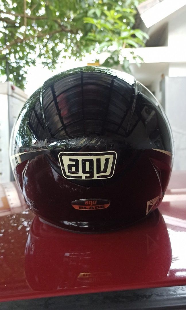 Helm agv half face original ink kyt givi ls2 on Carousell