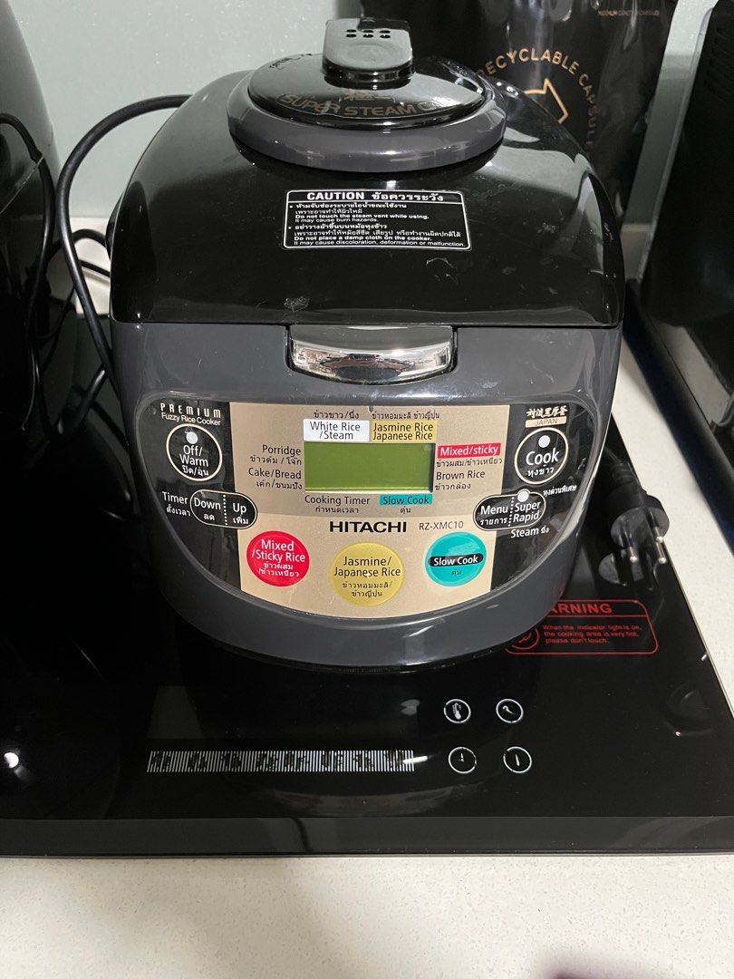Hitachi rice cooker, TV & Home Appliances, Kitchen Appliances, Cookers on Carousell