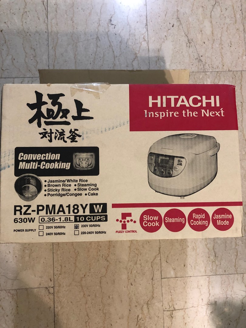Hitachi Rice Cooker, TV & Home Appliances, Kitchen Appliances, Cookers