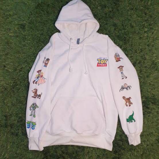 H M Hoodie x Toy Story Fesyen Wanita Pakaian Wanita Baju Luaran