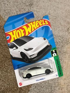 Hot Wheels Tesla Model Y (White)