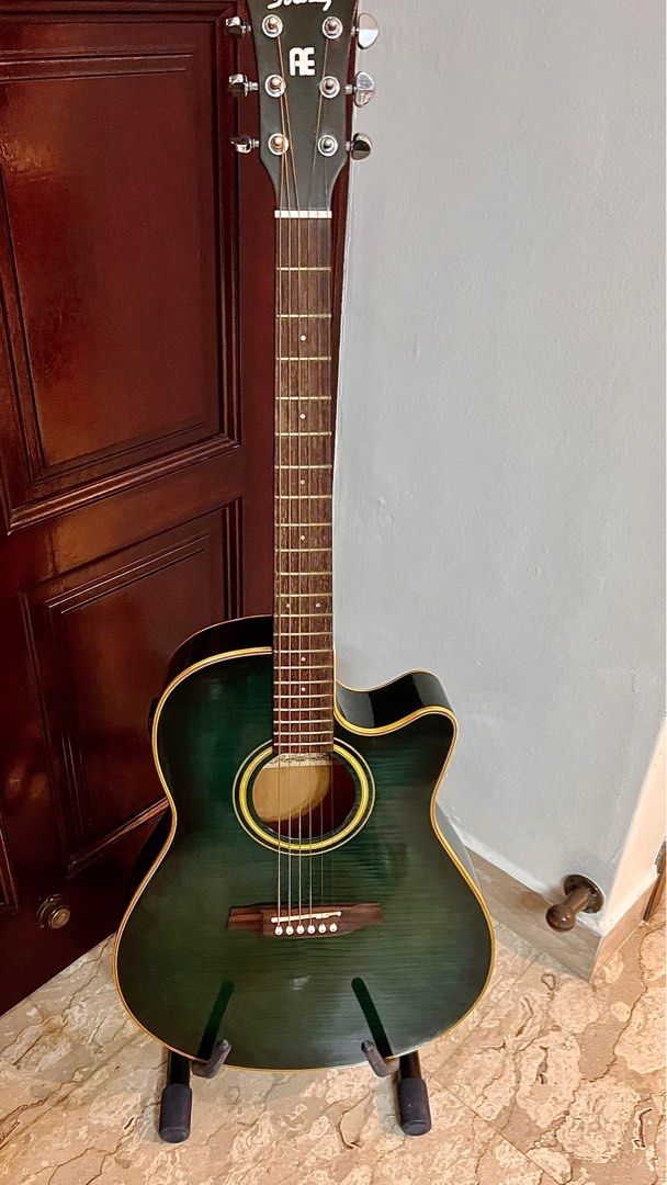 IBANEZ ACOUSTIC ELECTRIC GUITAR Model AEF25MS, Hobbies & Toys, Music