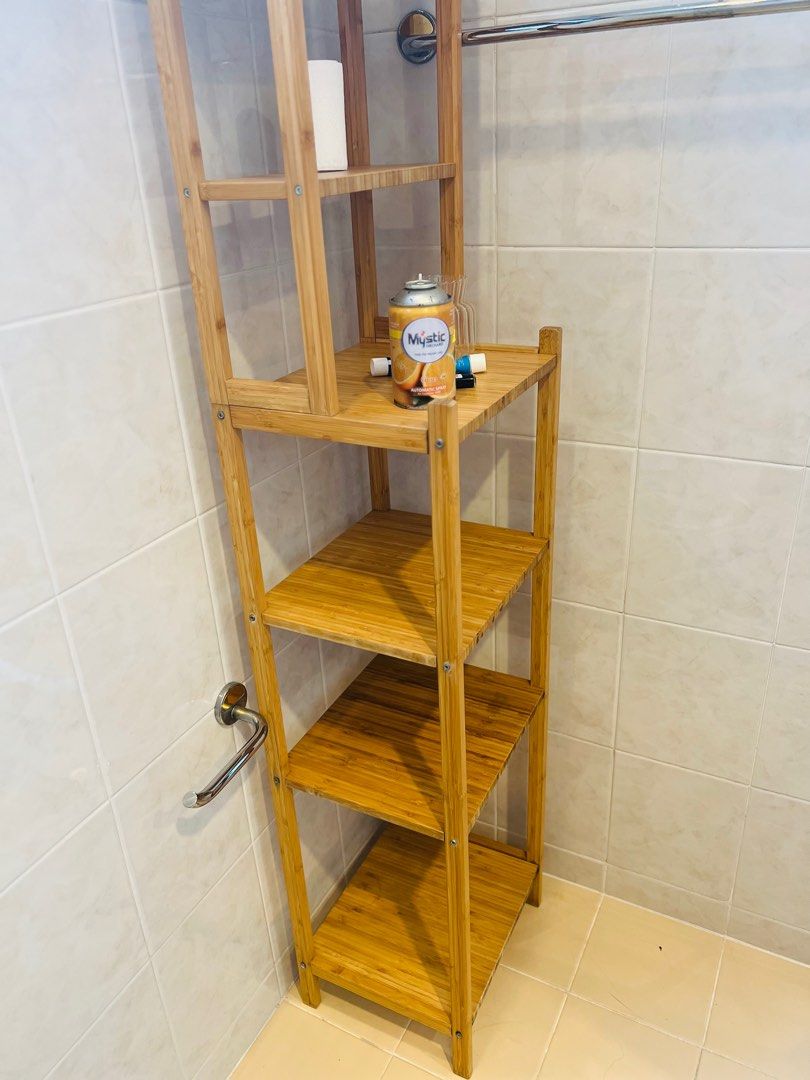 Ikea bathroom shelf, Furniture & Home Living, Furniture, Shelves