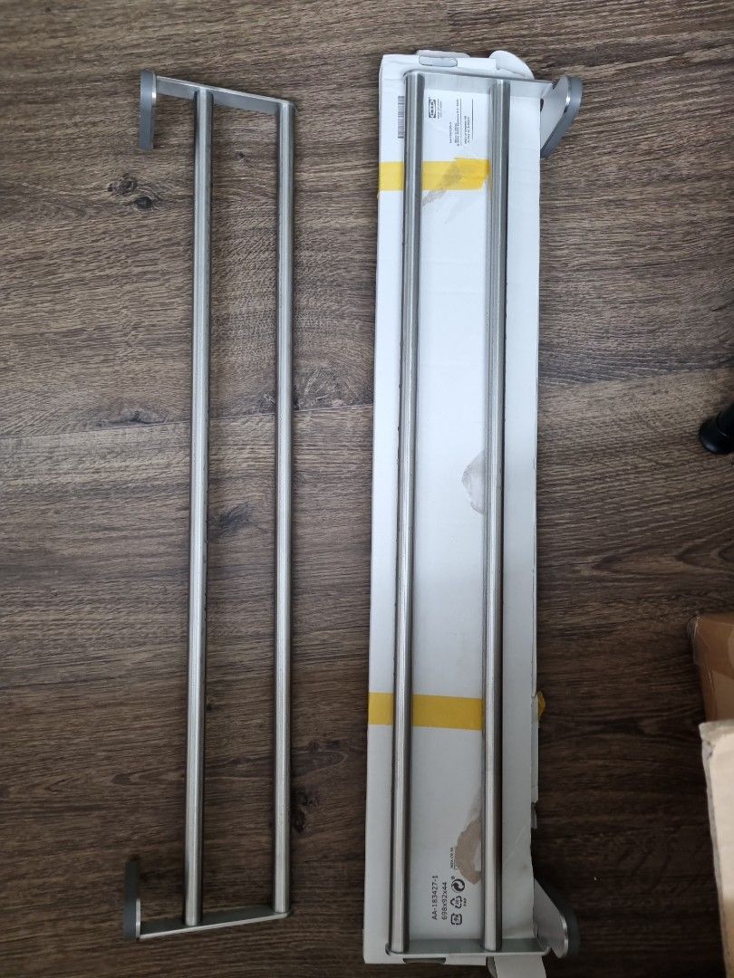 IKEA Brogrund towel rack x 2, Furniture & Home Living, Bathroom