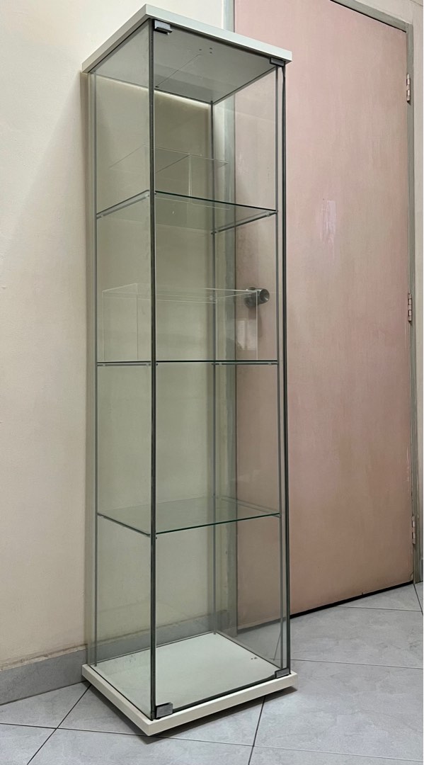 Ikea detolf display glass shelf, Furniture & Home Living, Furniture