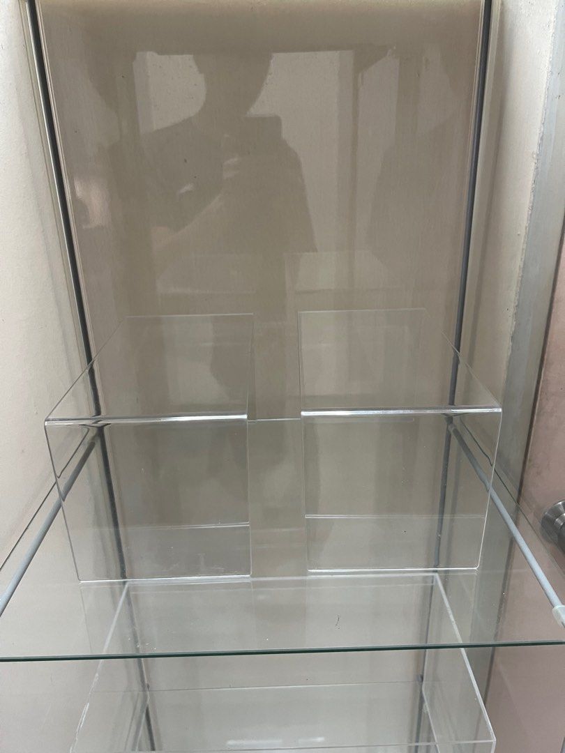 Ikea detolf display glass shelf, Furniture & Home Living, Furniture