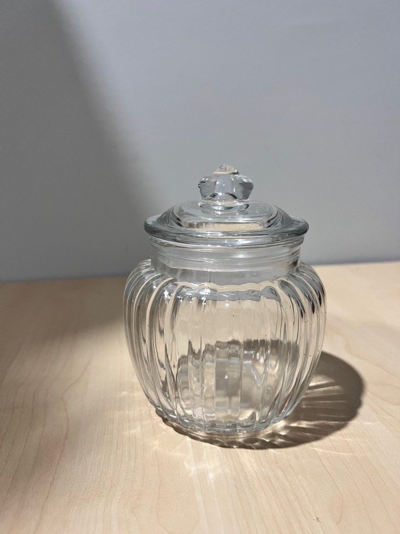 IKEA KAPPROCK Air Tight Food storage Glass Jar with lid Balang Kuih