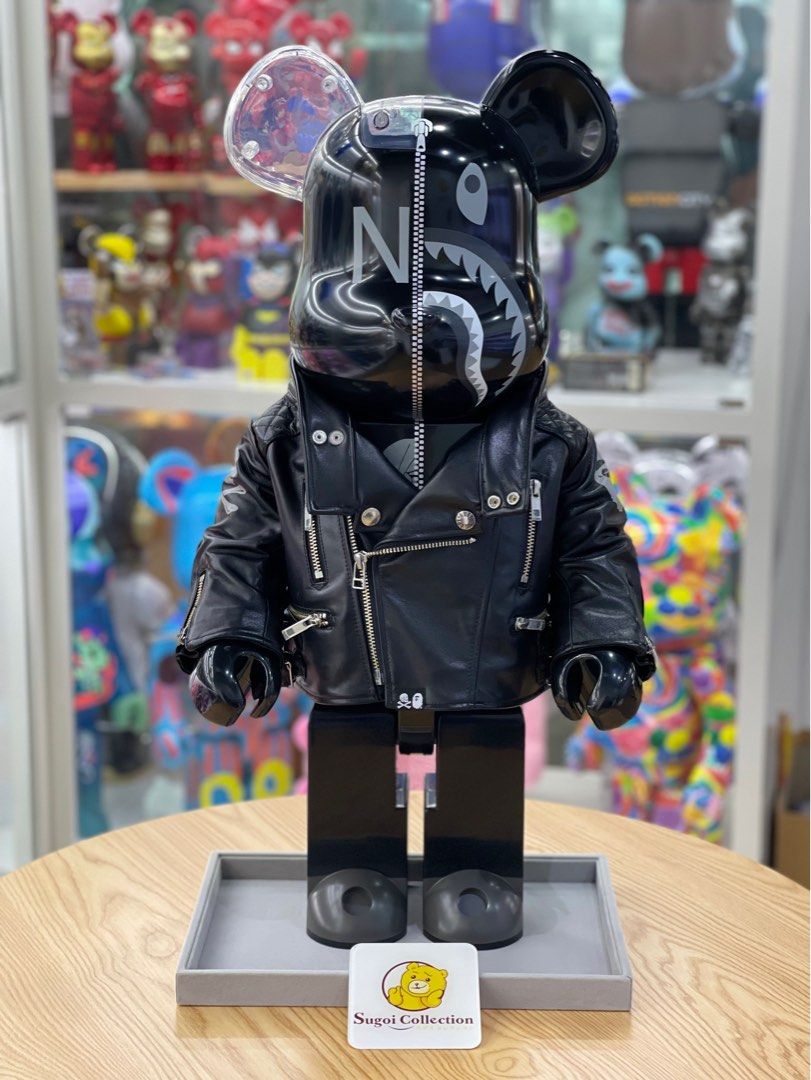 In Stock] Bape x Neighborhood (R) 1000% bearbrick A Bathing Ape (R 