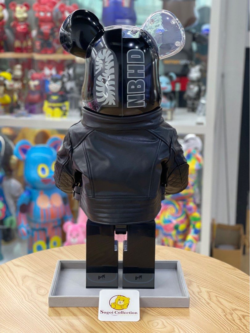 [In Stock] Bape x Neighborhood (R) 1000% bearbrick A Bathing Ape (R) NBHD  neighborhood bearbrick