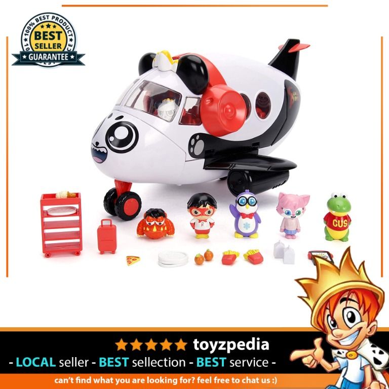 Ryan's world panda best sale airplane