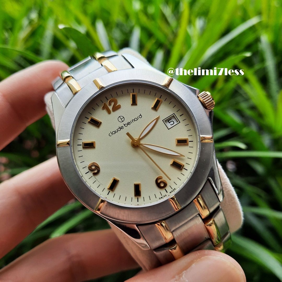 Jam tangan Claude Bernard 70124 swiss made sapphire crystal