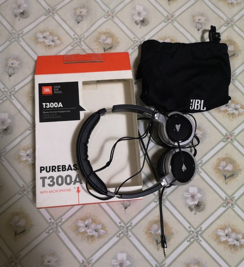 JBL Original T300A Headset Audio Headphones Headsets on Carousell