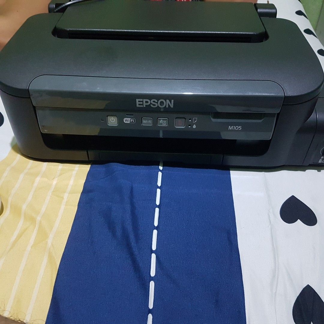 Jual Printer Epson M105 BK warna prinan hanya hitam, Elektronik, Bagian