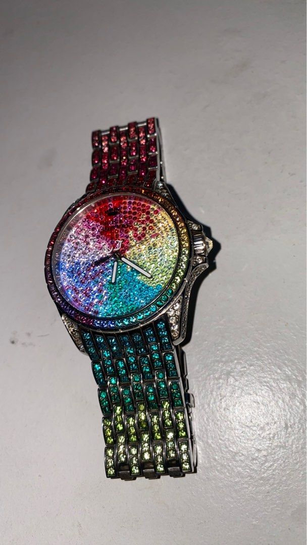 Juicy couture best sale crystal watch