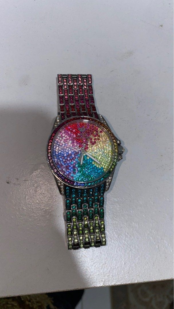Juicy couture swarovski crystal watch sales