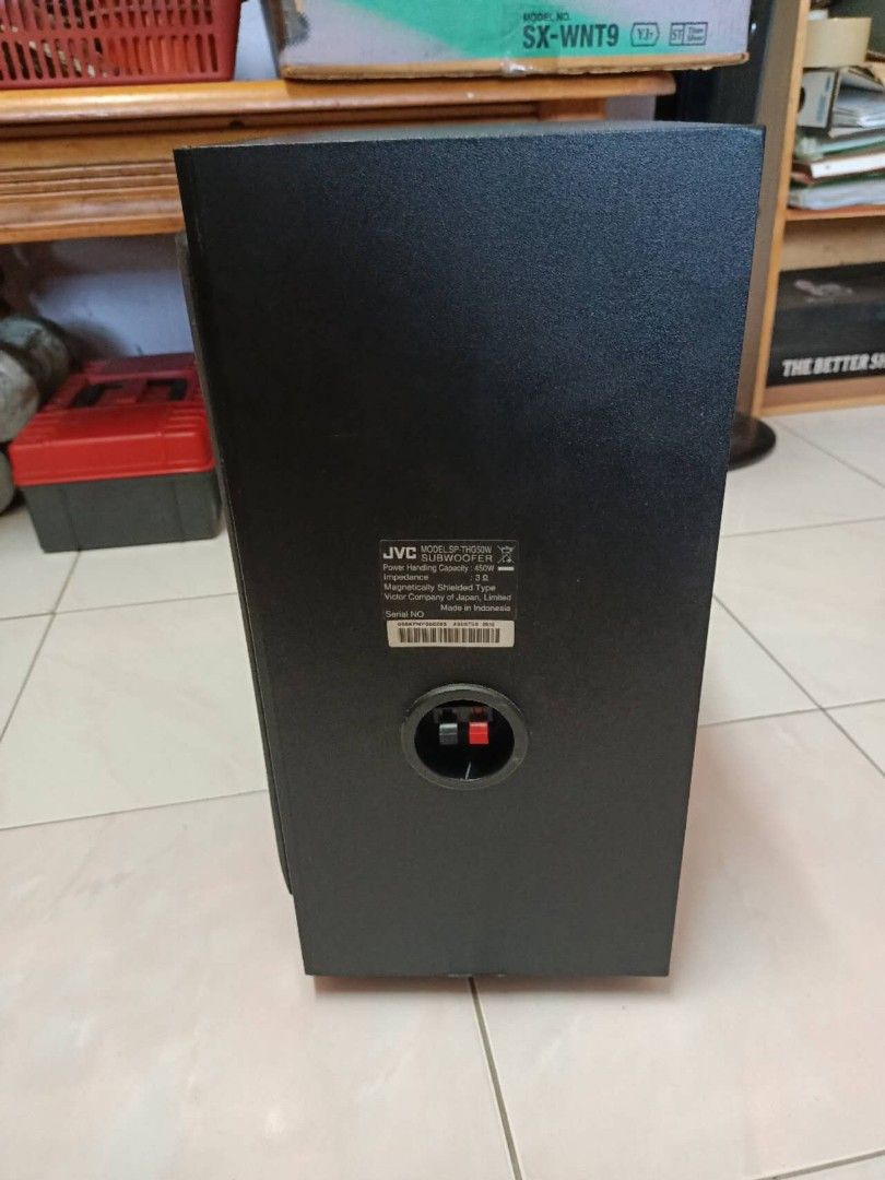 JVC home theater subwoofer, Audio, Soundbars, Speakers & Amplifiers on