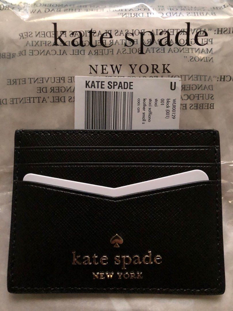 Kate Spade ID card holder NEW, Men's Fashion, Watches & Accessories, Wallets  & Card Holders on Carousell