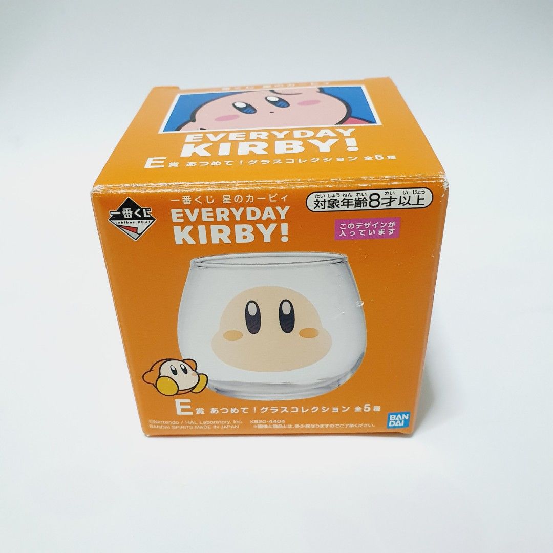 Kirby Glass Cup Kuji on Carousell