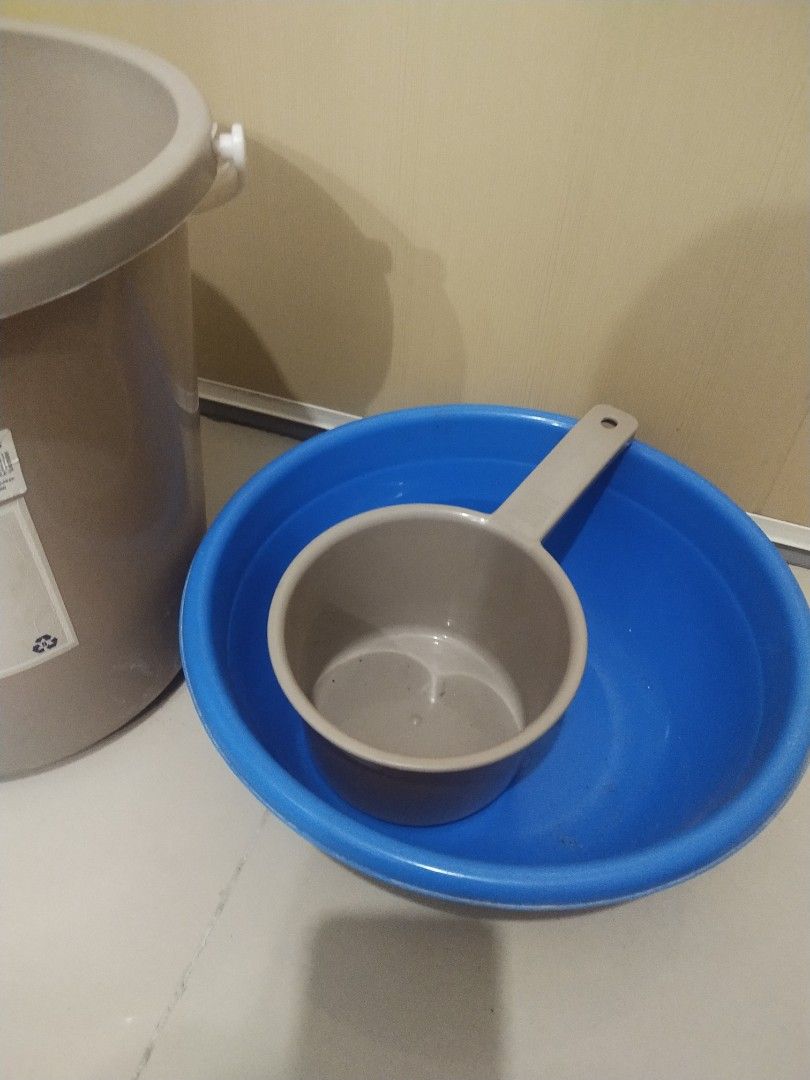 Klio Timba, Tabo, at Palanggana (Sold as Set) on Carousell