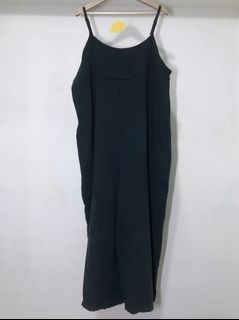 高單韓貨正韓KOREA韓國質感麂皮側口袋寬大褲管連身褲 吊帶褲 寬褲 闊腿褲 日系森女 韓制韓製韓國製韓組韓貨 東大門連線代購 dressum