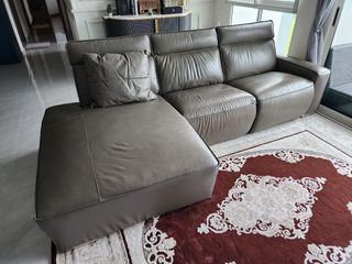 L Shape Electronic Recliner Sofa