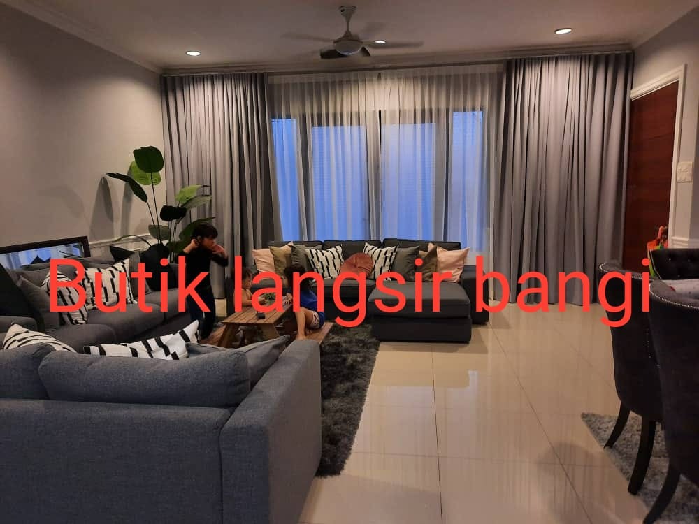 LANGSIR SIAP VIRAL HARGA MURAH, Furniture & Home Living, Home Decor