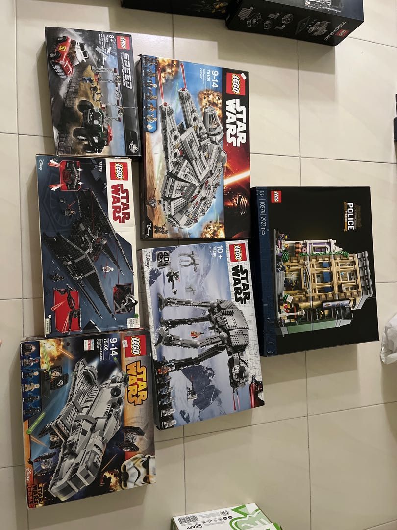 Lego empty box, Hobbies & Toys, Toys & Games on Carousell