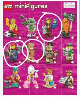 Lego minifigures series 24