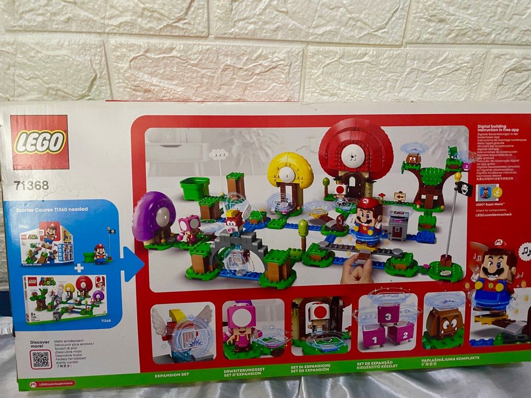 Toad's treasure hunt instructions outlet