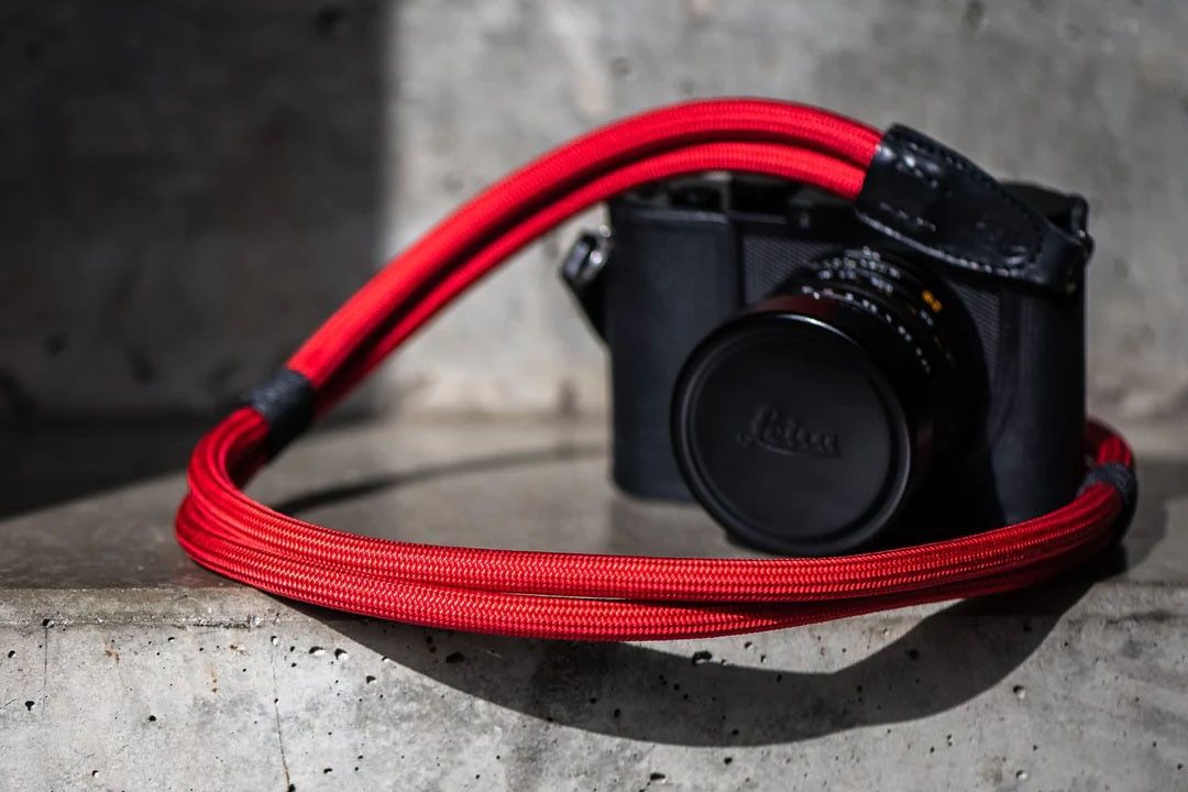 Leica Double Rope Strap, red designed by COOPH, 100cm 相機帶(18881