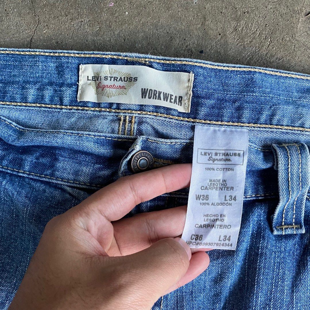 Levi strauss carpenter top pants