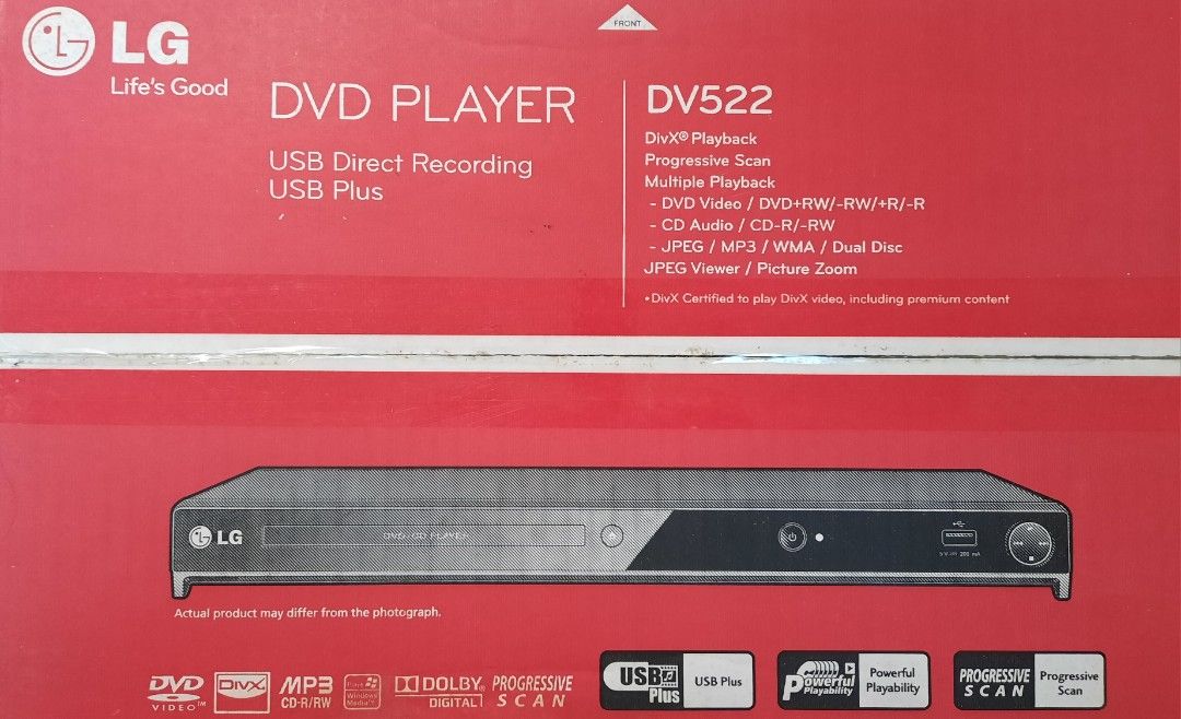 LG DVD Player, TV & Home Appliances, TV & Entertainment, BluRay