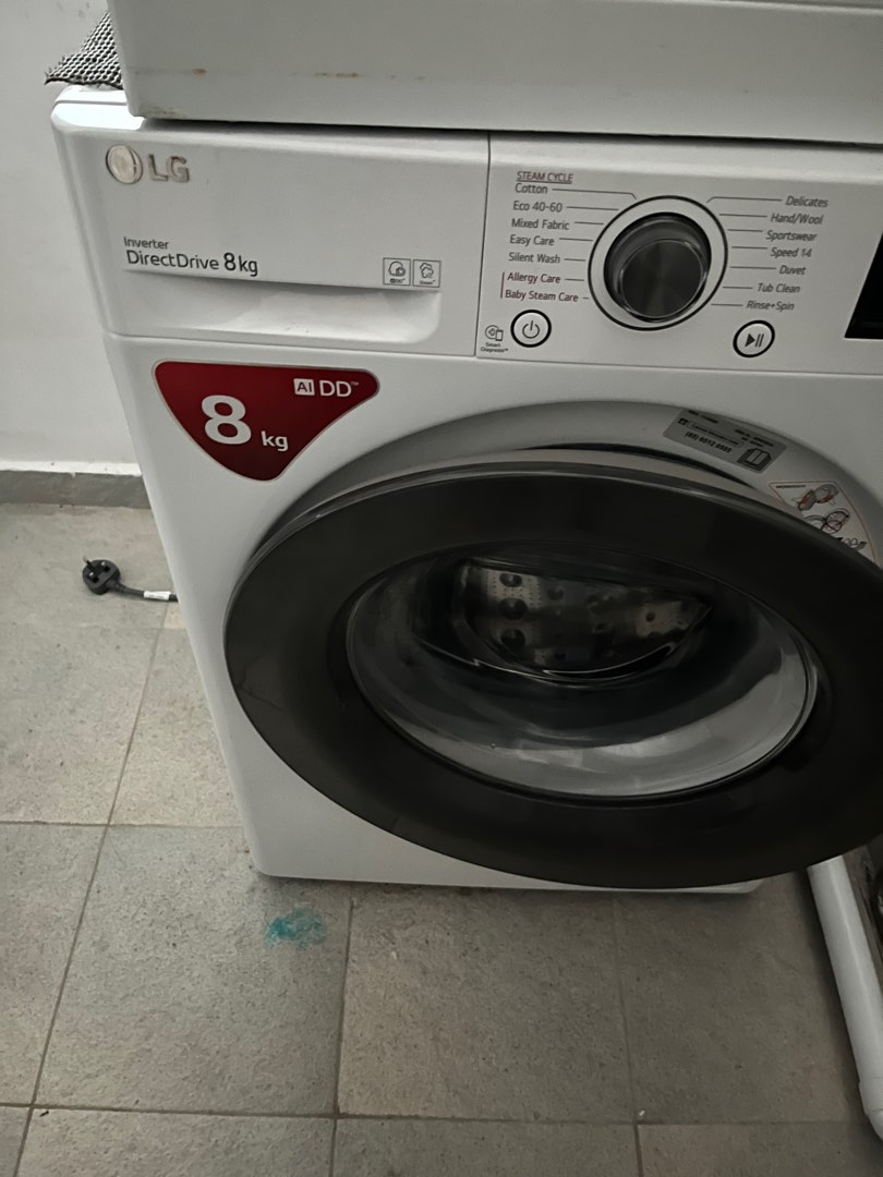 LG Washing machine 11 month old, warranty, TV & Home Appliances