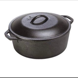 Lodge Cast Iron Dutch Pot with Dual Handles
