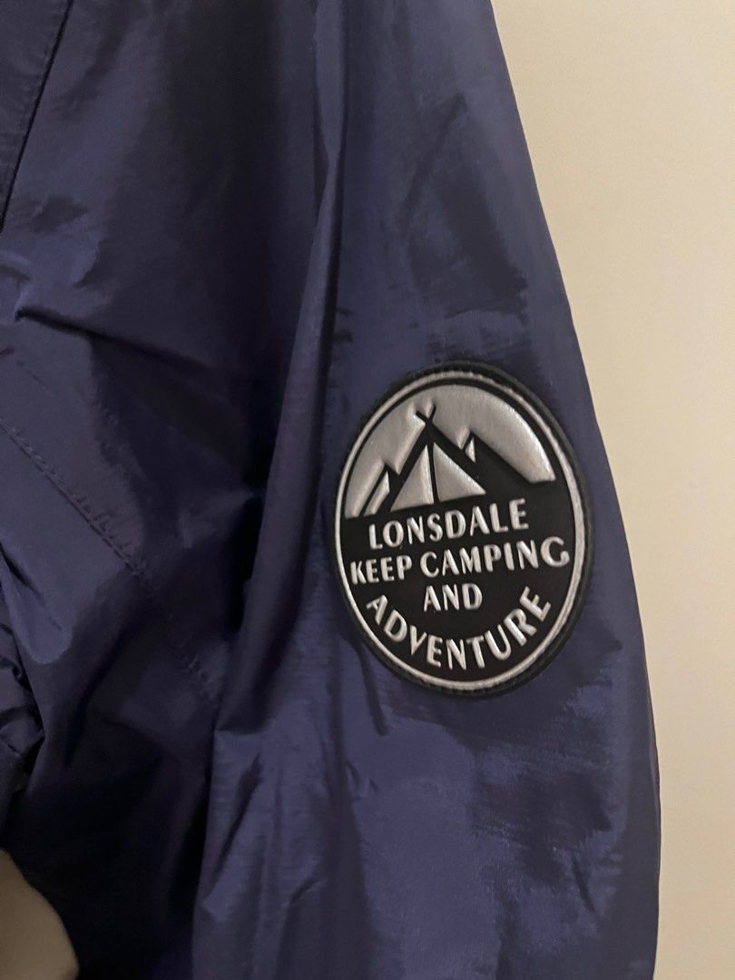Lonsdale rain jacket discount