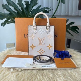 Louis Vuitton Empreinte Chain Bracelet, White Gold Grey. Size NSA