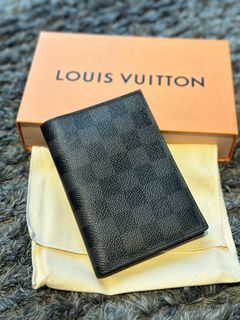 Louis Vuitton Passport Cover N64412, (Damier Ebene)