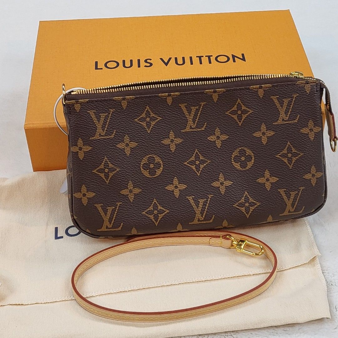 Louis Vuitton Pochette Accessories Monogram Bag year 2022, Luxury, Bags &  Wallets on Carousell